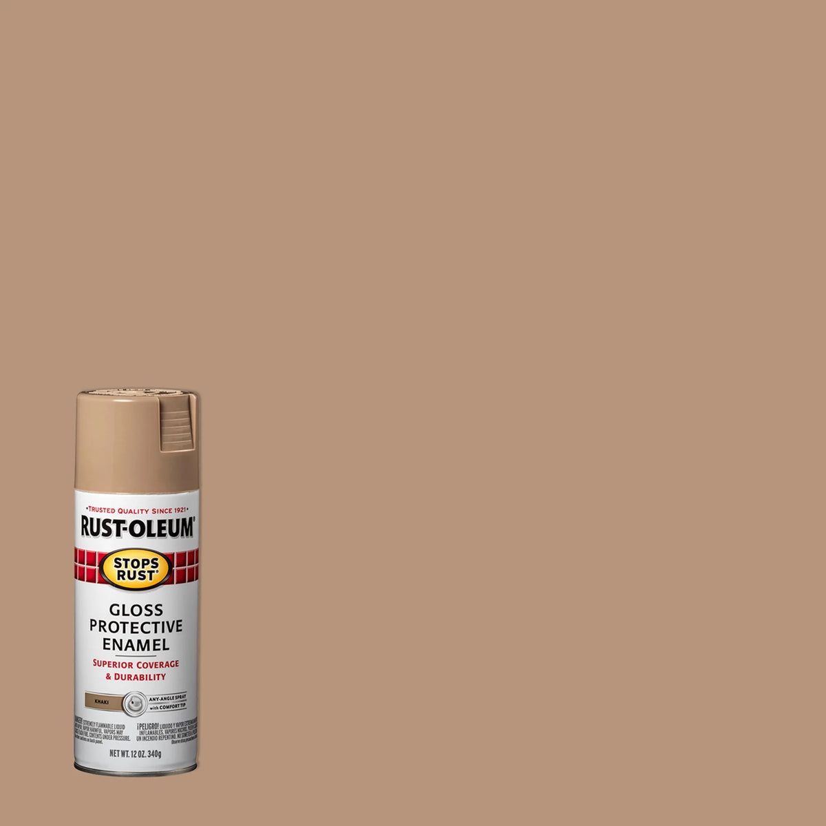 Clear Satin Enamel Spray Paint, 12 oz A660