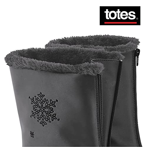 Snowflake Wide Width Winter Boots with Zip Front O2614