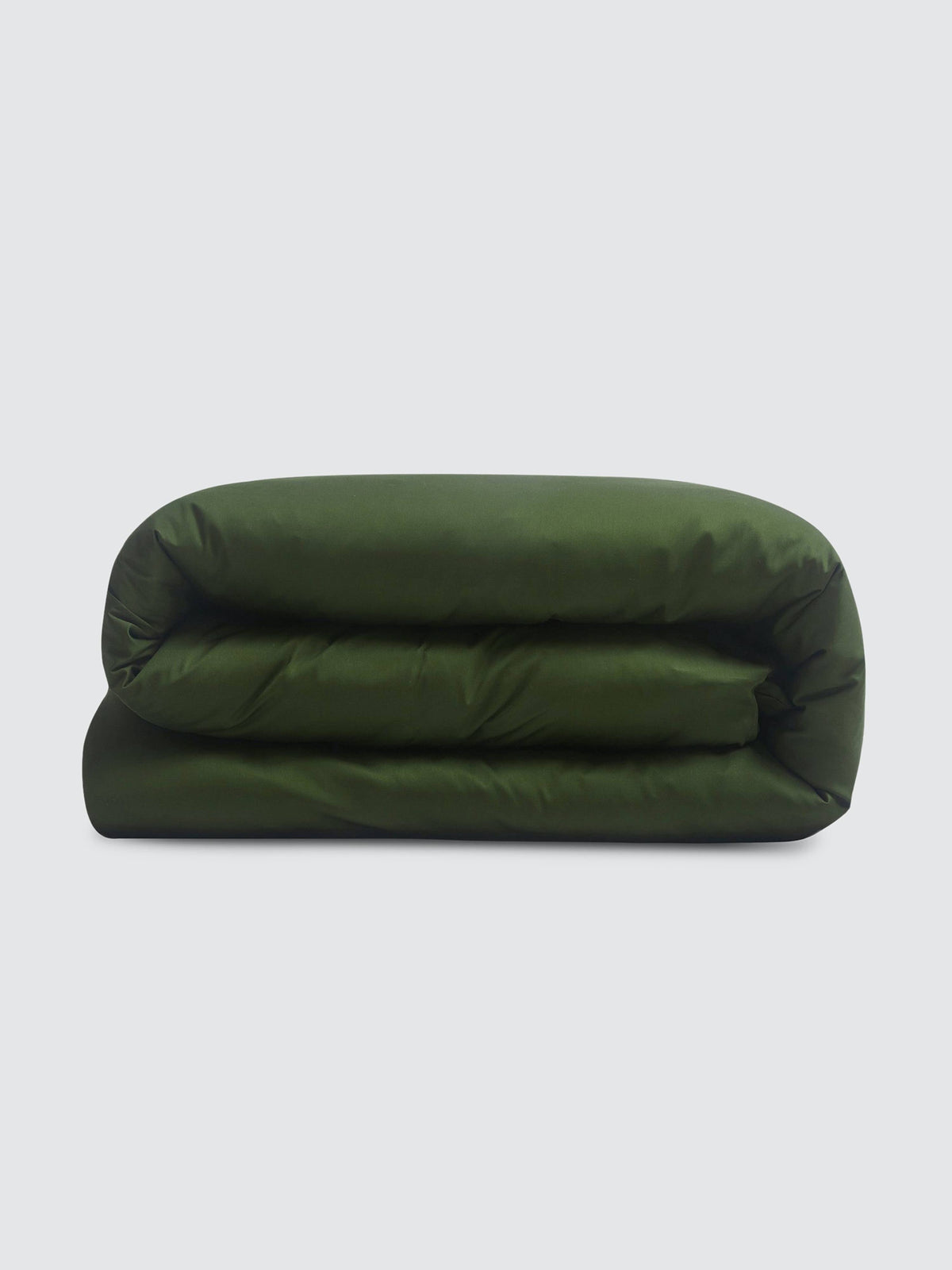 King / California King Tencel Lyocell Duvet Cover, Green Z550