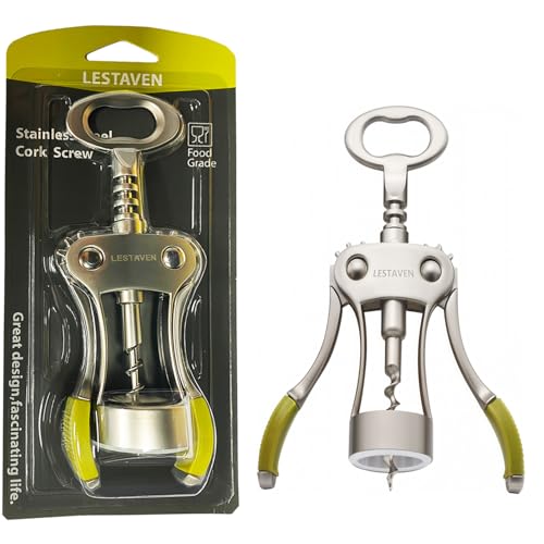 Stainless Steel Wing Corkscrew Wine Opener T91652
