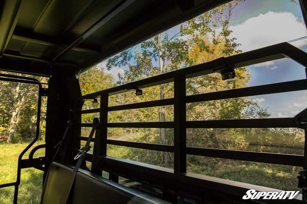Heavy Duty Rear Windshield 1/4 Thick Polycarbonate Light Tinted C969