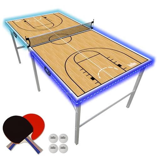 6 ft x 3 ft Portable Folding Ping Pong Table H910