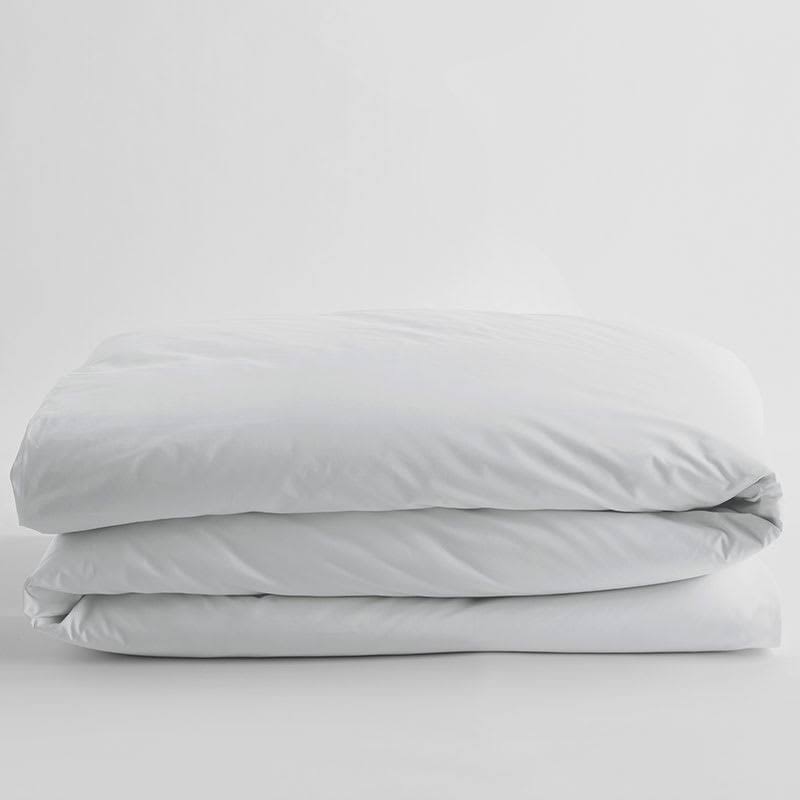 Supima Cotton Percale Duvet Cover Slate Blue Twin H2711
