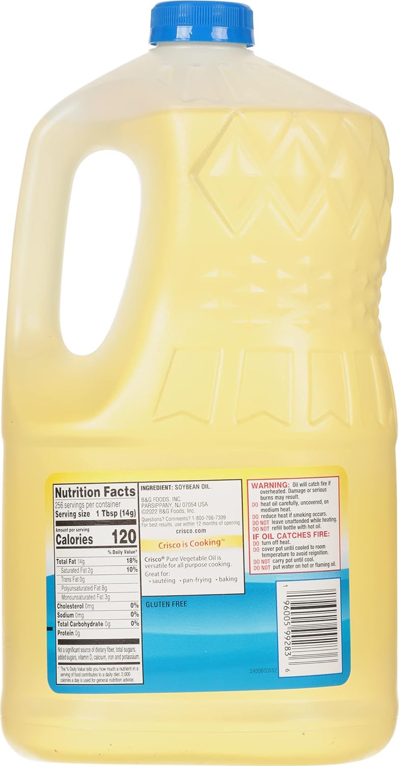 Pure Vegetable Oil, 1 Gallon W6062