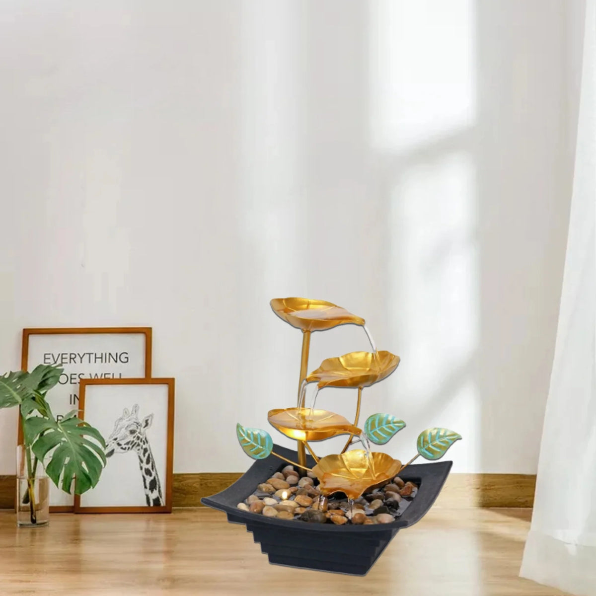 4 Tiers Desktop Waterfall Fountain O15948