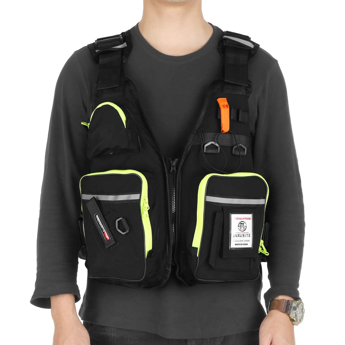 Fly Vest with Bottle Holder W51738