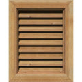 34x22W x 12x22H Vertical Gable Vent P32796