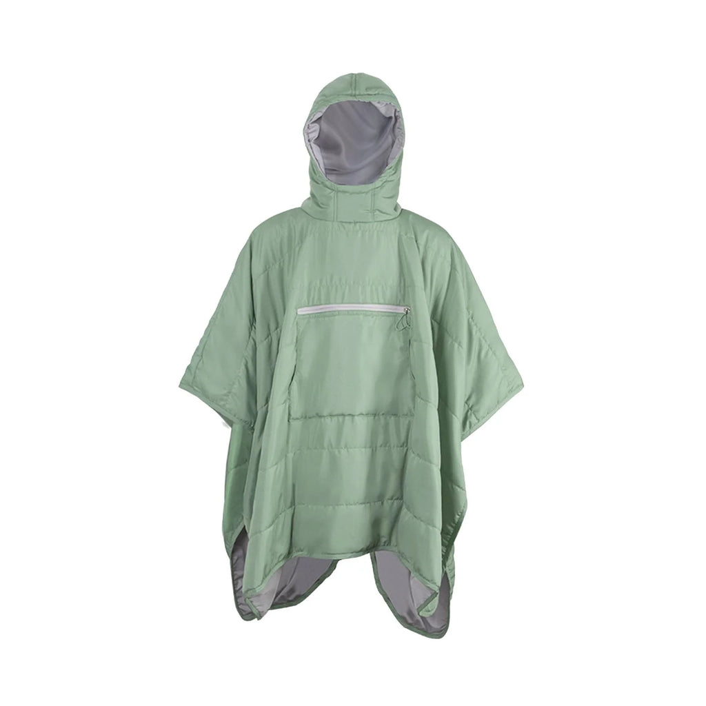 Wearable Hooded Sleeping Bag Blanket with Stuff Sack N69218