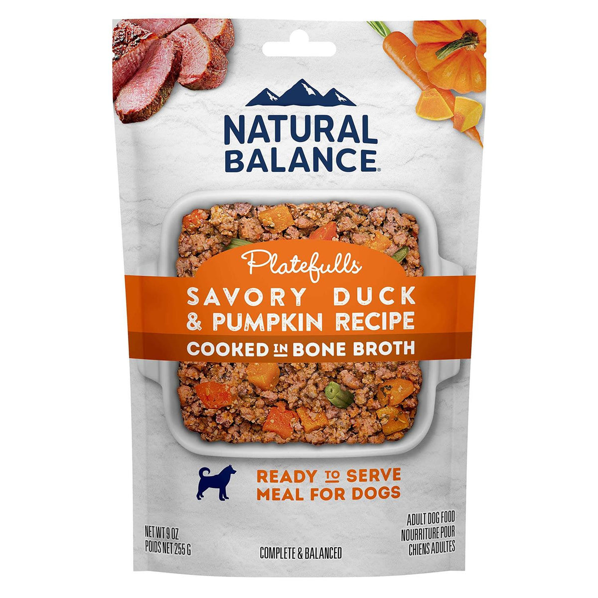 Savory Duck & Pumpkin Recipe Wet Dog Food Y808763