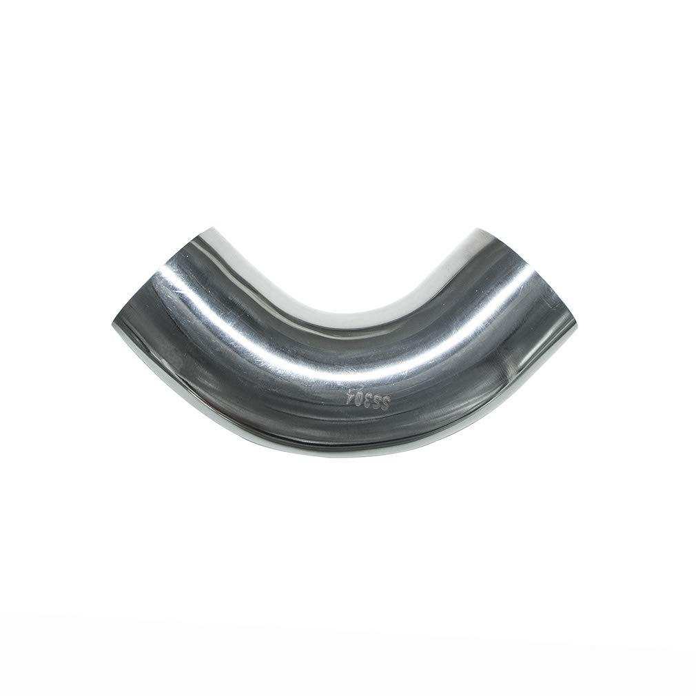 Stainless Steel 90 Degree Mandrel Bend Exhaust Elbow, Pack of 2 W55846