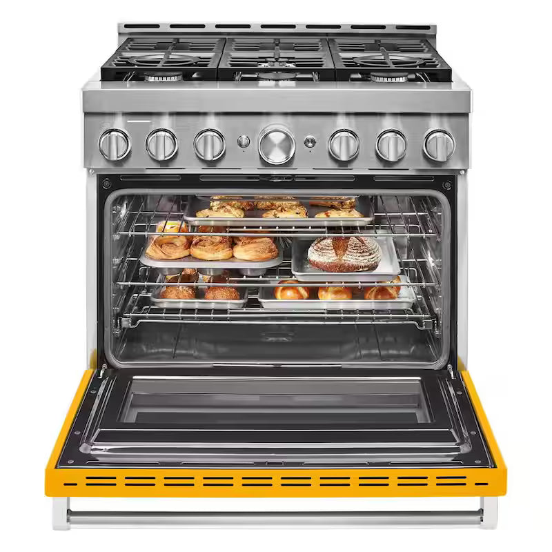 5.1 cu. ft. Smart Gas Range with Self-Cleaning and True Convection Z36726