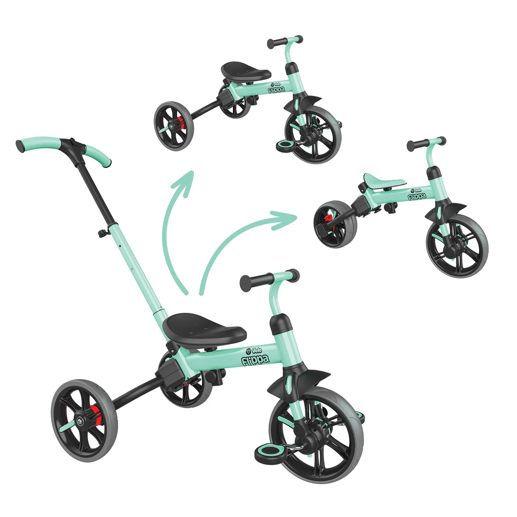 4-in-1 Tricycle to Balance Bike M130