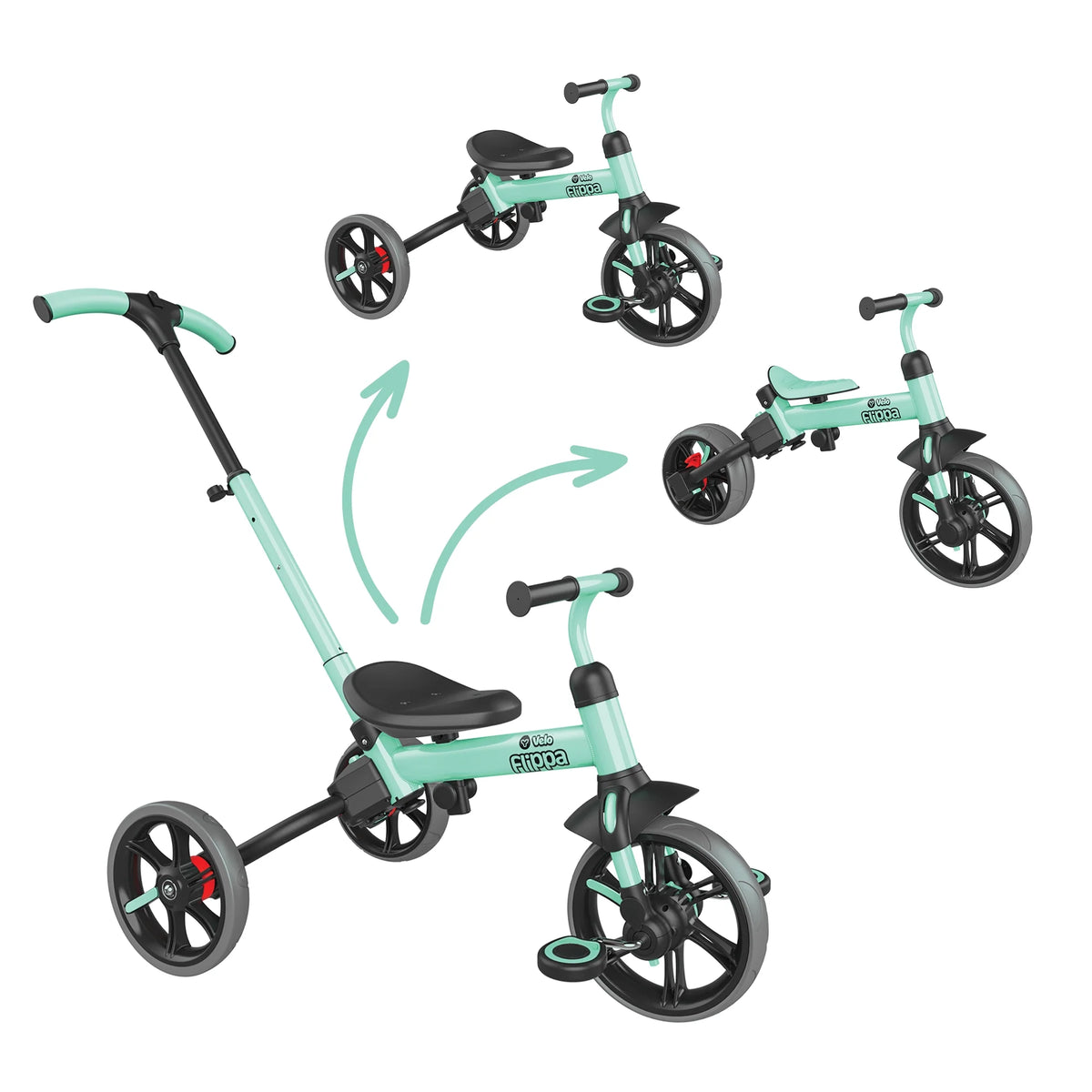 4-in-1 Tricycle to Balance Bike M130