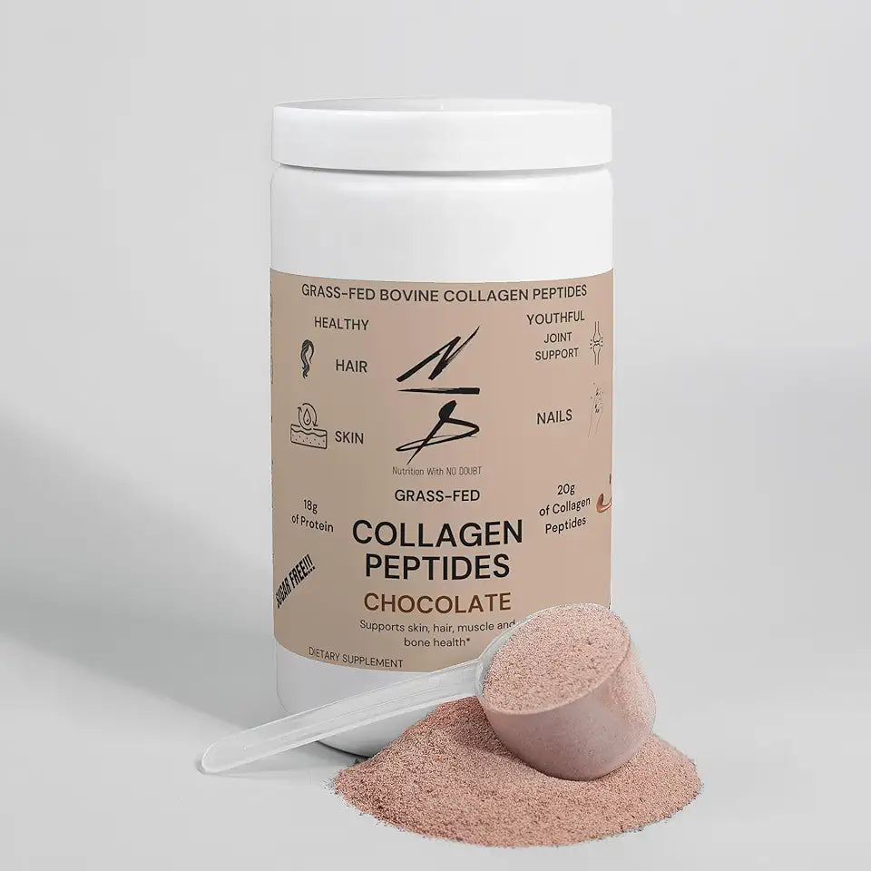Chocolate Flavored Collagen Peptides Powder Y1193