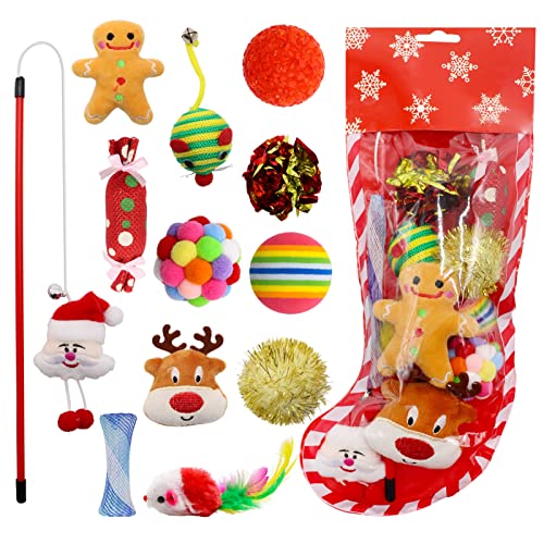 Christmas Dog Rope Toys and Bandana, 9Pcs Rope Chewing Toys X52230