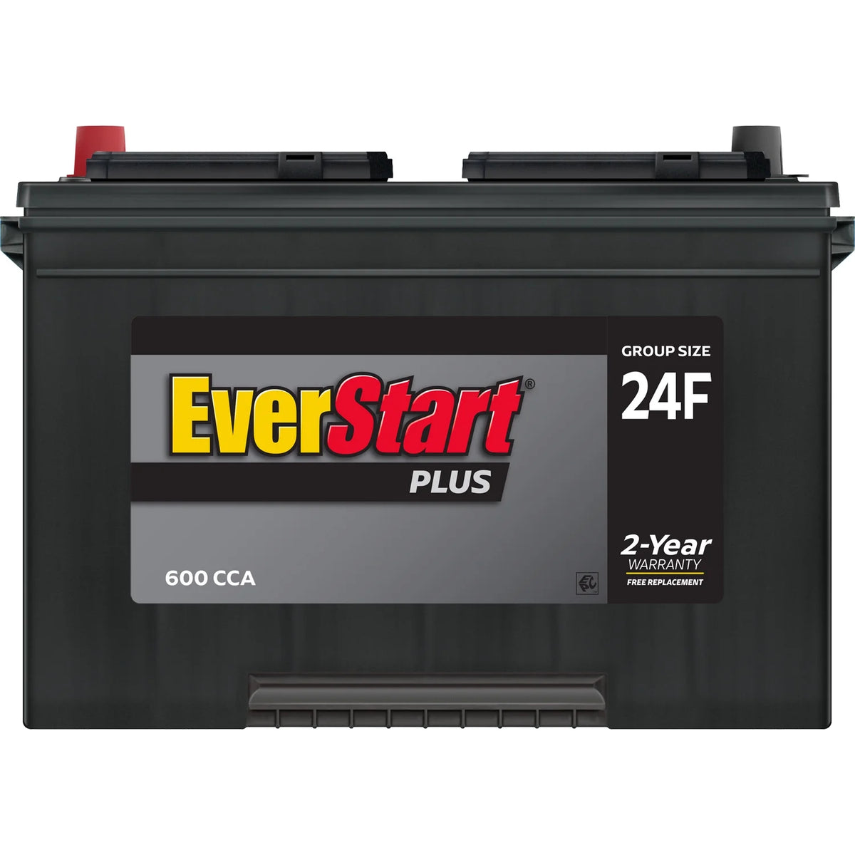 Lead Acid Automotive Battery Group Size 24F 12 Volt 600 CCA Z49793