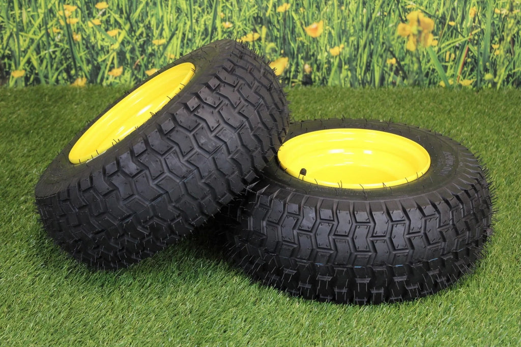 16x6.50-8 Lawn & Garden Mower Tires & Wheels Set of 2 P31796