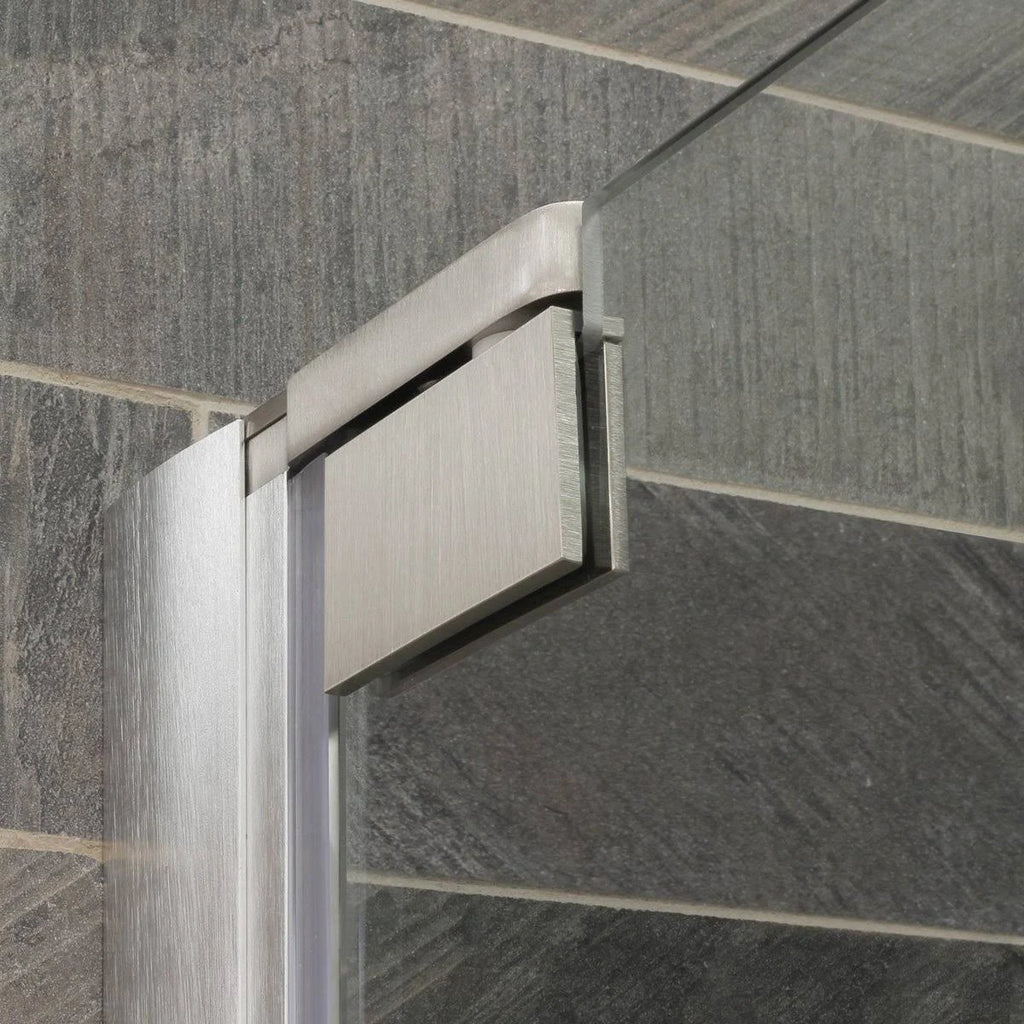 Chrome Pivot Shower Door Trim Q216180