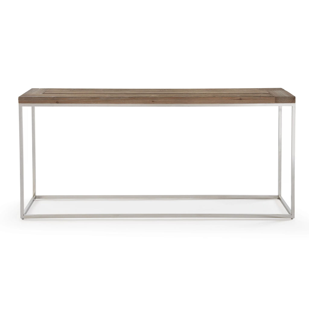 Reclaimed Wood Console Table Z901511