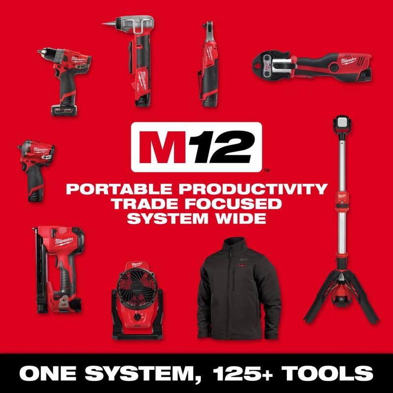 12V Cordless Drill Driver/Impact Driver Combo Kit (2-Tool) with Driver Bit Set (50-Piece) C8025