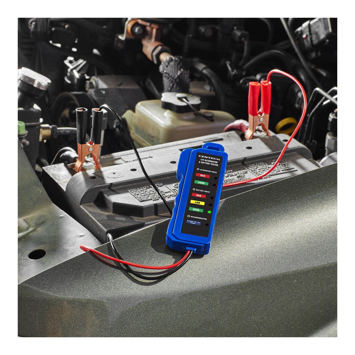 12V Alternator/Battery Checker F298