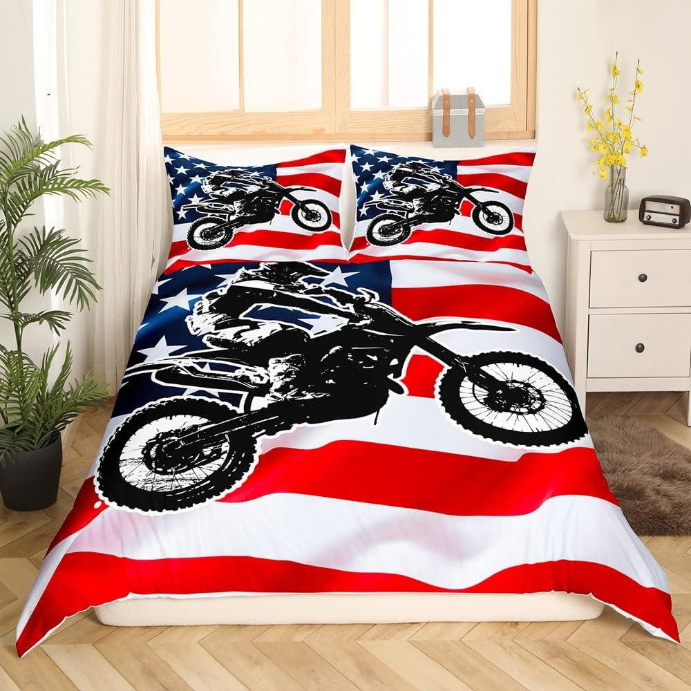 Mermaid Tail Comforter Cover Full Bedding Set B43125