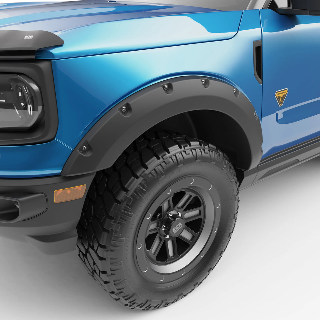 Set Of 4 Bolt-On Fender Flares for Ford Bronco Sport 4 Door Q154