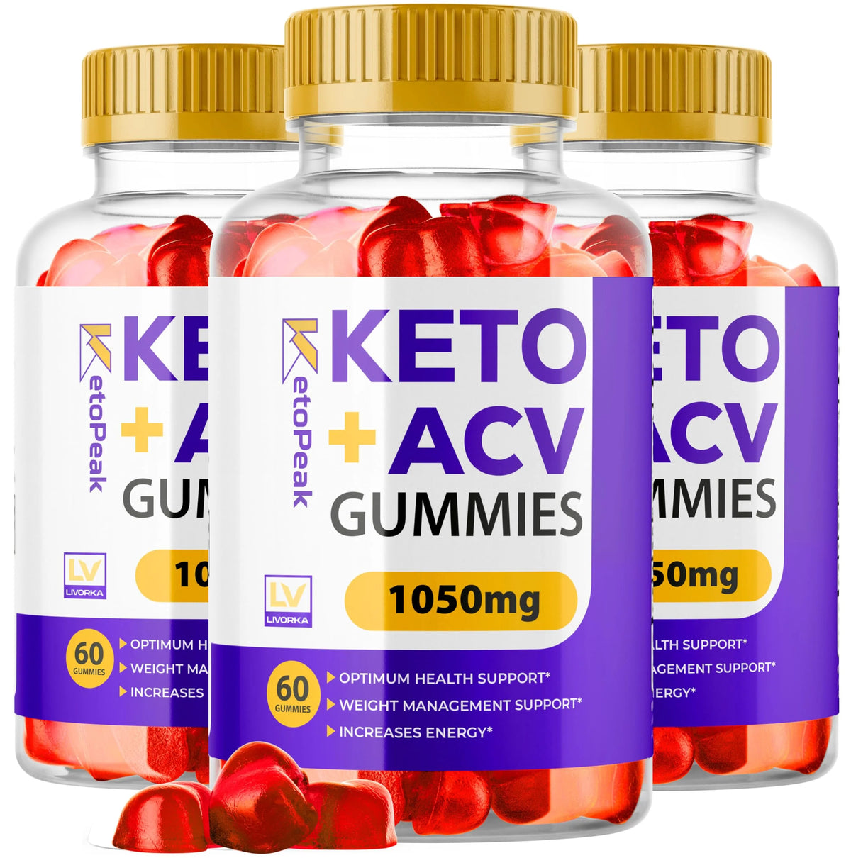 3 Pack 180 Gummies U220556