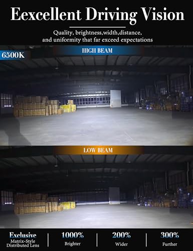 LED Projector Headlights with Sequential Turn Signals Z586