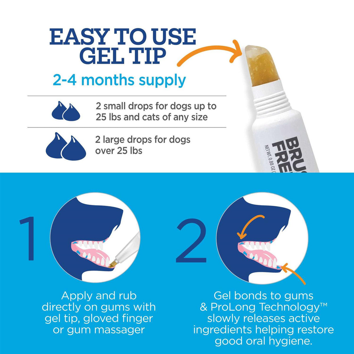 Brush Free Oral Gel for Dogs Y59707