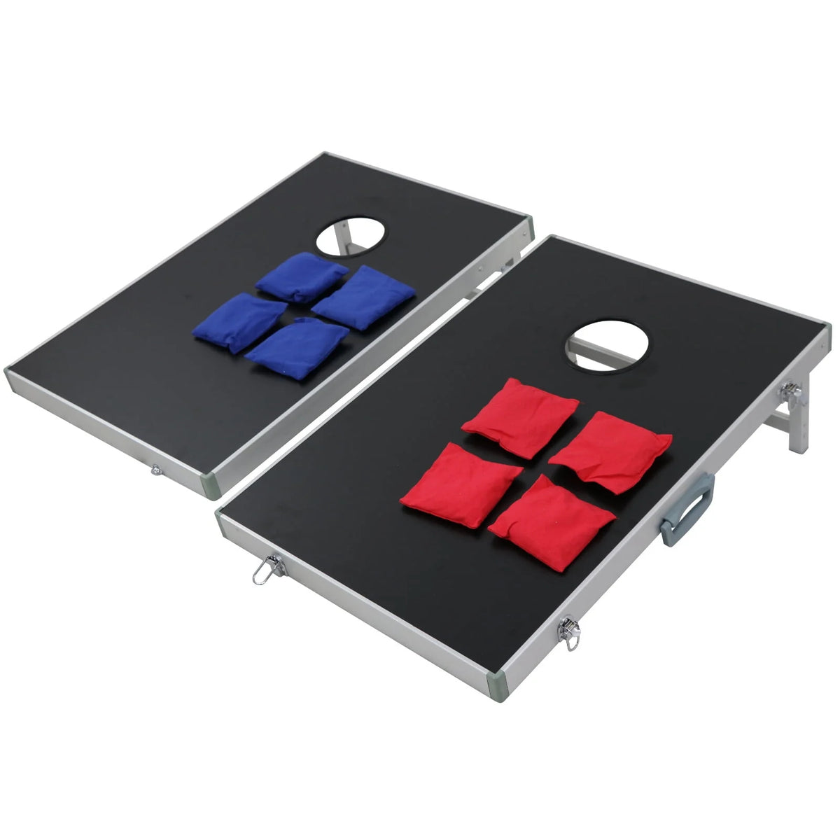 3FTx2FT Foldable Aluminum Cornhole Game Set with Carry Case P5384