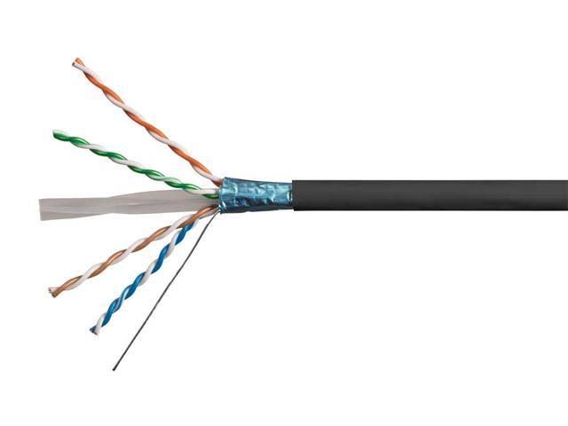 1000ft 23AWG Cat6 STP Solid Bare Copper Ethernet Cable S275330