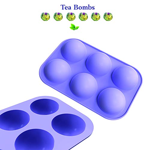 Half Sphere Silicone Molds, 50 MM C820637