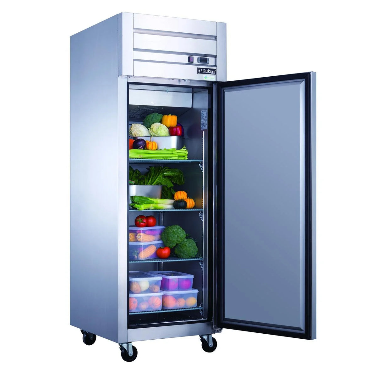 Commercial Upright Reach-in Refrigerator Stainless Steel One Door 17.72 cu.ft. D137248
